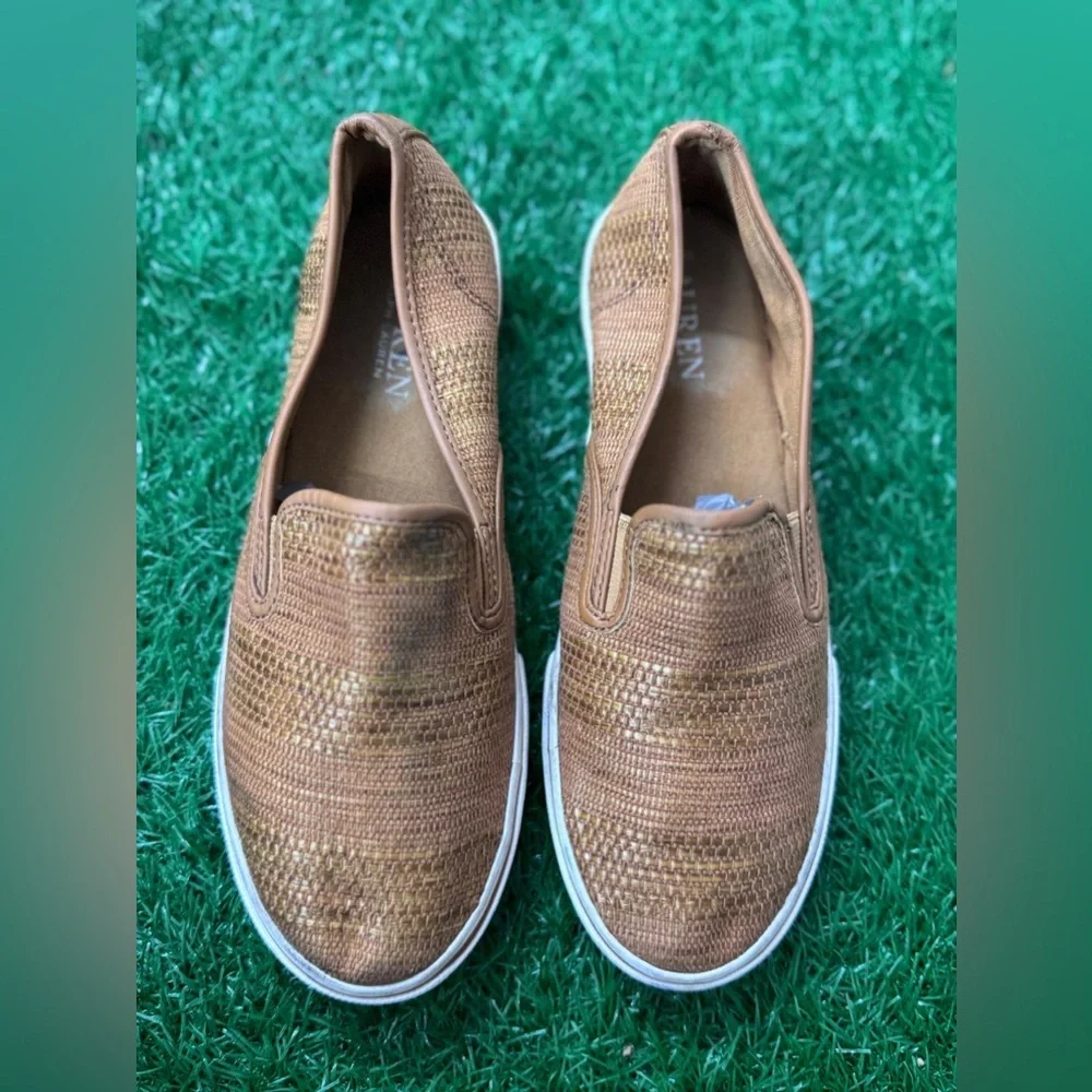 Lauren Ralph Lauren Women's Janis Slip-On Sneakers Size 6B‎